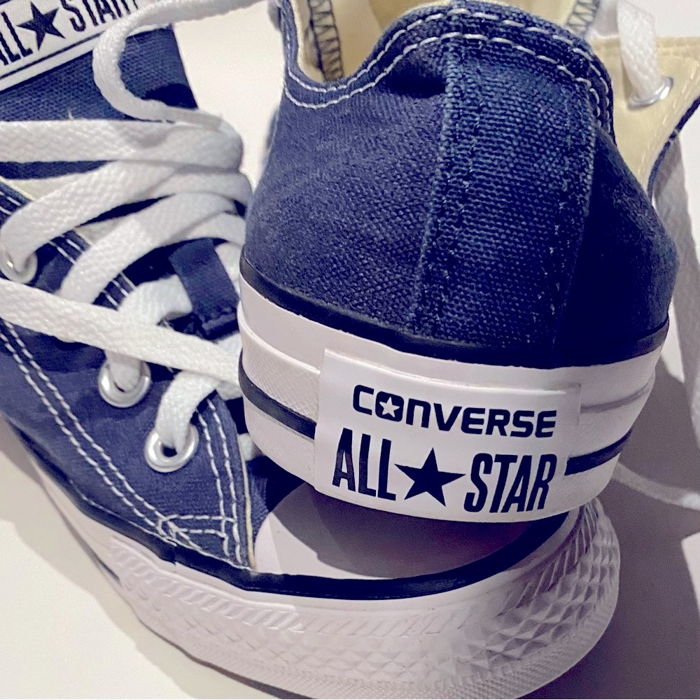 Converse All Star Navy Blue Sneakers W/8.5 M/6.5
